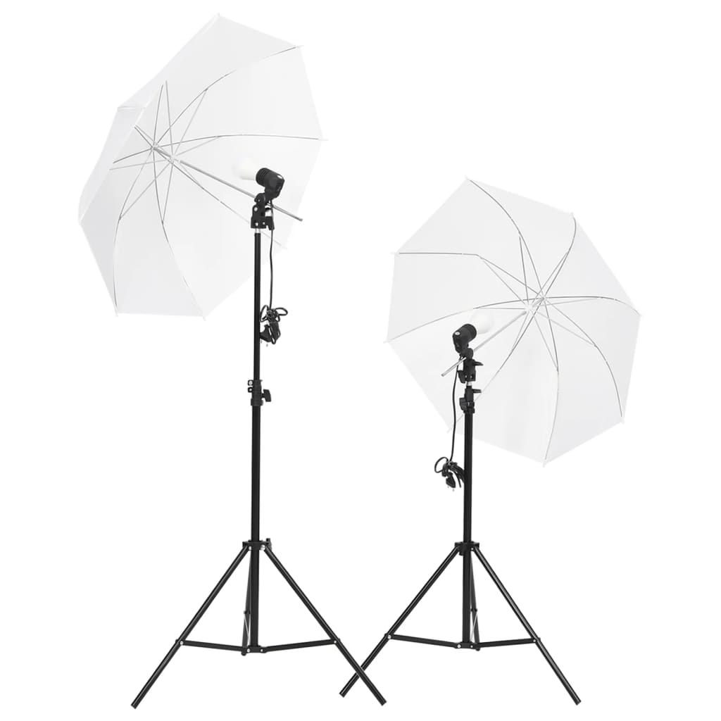 Vidaxl fotostudioset met verlichtingsset en achtergrond
