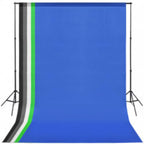 Vidaxl fotostudioset met softboxlamp, achtergrond en reflector