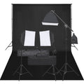 Vidaxl fotostudioset met verlichtingsset en achtergrond
