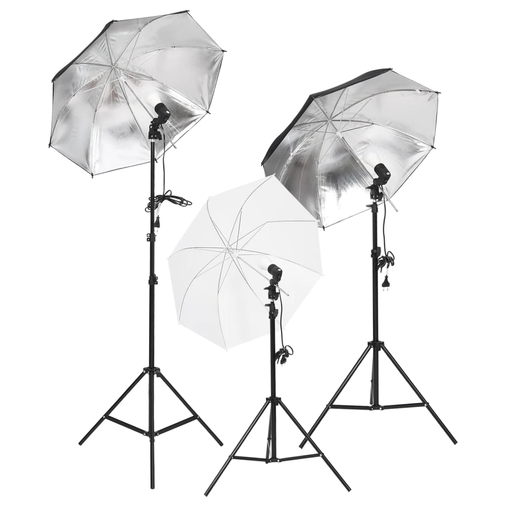 Vidaxl fotostudioset met verlichtingsset en achtergrond