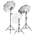 Vidaxl fotostudioset met verlichtingsset, achtergrond en reflector