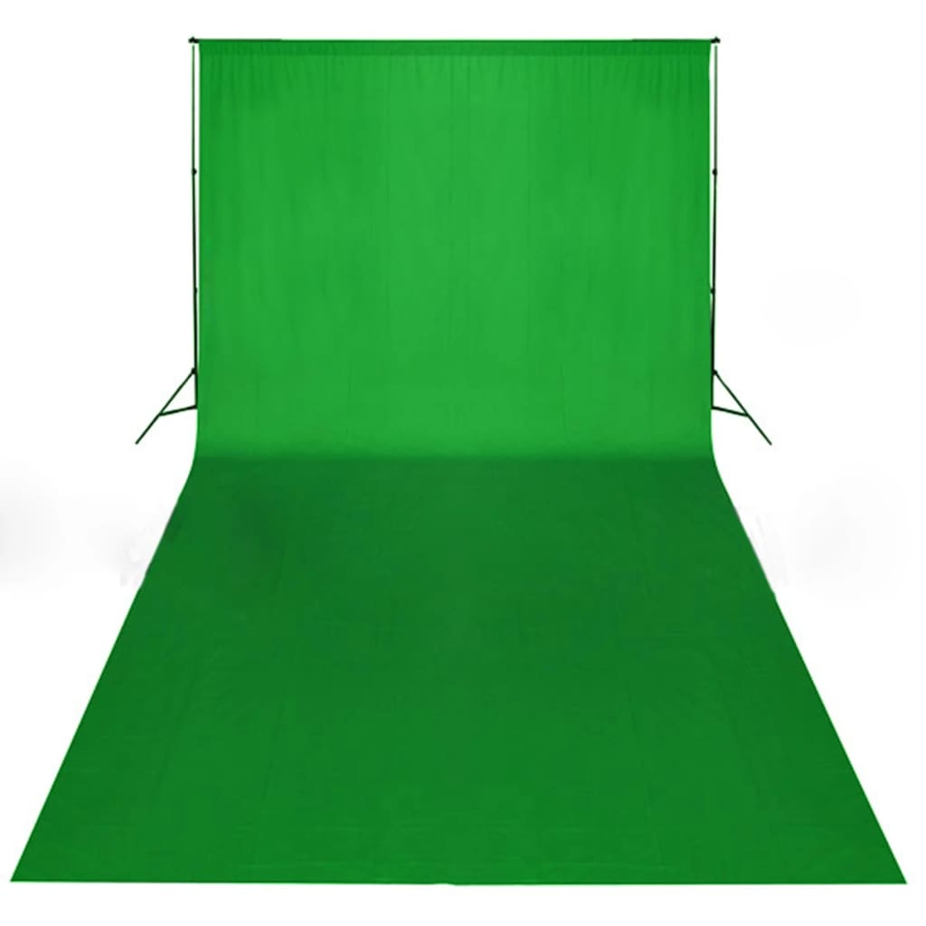 VidaXL Fotostudioset met verlichtingsset, achtergrond en reflector