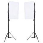Vidaxl fotostudioset met verlichtingsset, achtergrond en reflector