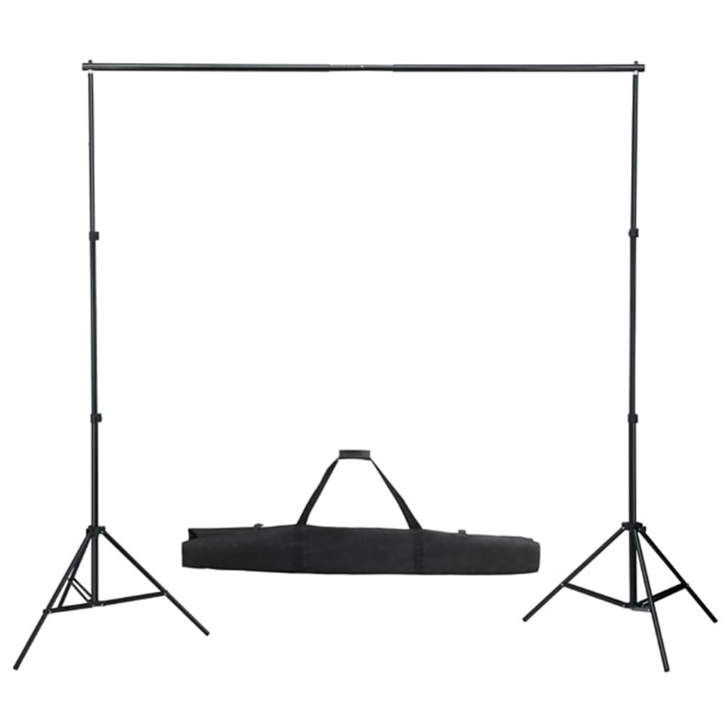 Vidaxl fotostudioset met verlichtingsset, achtergrond en reflector