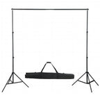 Vidaxl fotostudioset met verlichtingsset, achtergrond en reflector