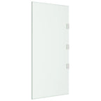 VidaXL Zijpaneel voor deurluifel 50x100 cm gehard glas transparant