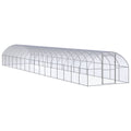 VidaXL Kippenren 3x16x2 m gegalvaniseerd staal