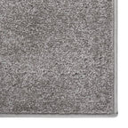 Vidaxl vloerkleed kortpolig 80x150 cm grijs