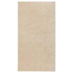 Vidaxl vloerkleed kortpolig 80x150 cm beige