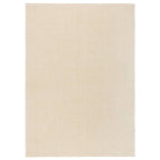 VidaXL Vloerkleed kortpolig 120x170 cm crèmekleurig