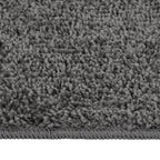 Vidaxl vloerkleed shaggy anti-slip 120x170 cm donkergrijs