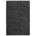 Vidaxl vloerkleed shaggy anti-slip 160x230 cm donkergrijs