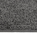 Vidaxl vloerkleed shaggy anti-slip 160x230 cm donkergrijs