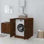 VidaXL Wasmachinekast 71x71,5x91,5 cm bruin eikenkleur