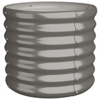Vidaxl plantenbak 40x40x36 cm gegalvaniseerd staal grijs