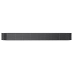 Vidaxl plantenbak 368x80x36 cm gegalvaniseerd staal antracietkleurig