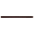 Vidaxl plantenbak 512x80x36 cm gegalvaniseerd staal bruin