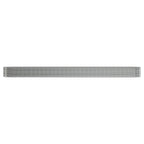 Vidaxl plantenbak 512x80x36 cm gegalvaniseerd staal zilverkleurig