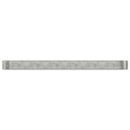 Vidaxl plantenbak 507x100x36 cm gegalvaniseerd staal zilverkleurig