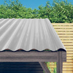 Vidaxl dakpanelen 36 st 60x36 cm gepoedercoat staal zilverkleurig