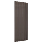 Vidaxl dakpanelen 12 st 100x36 cm gegalvaniseerd staal bruin