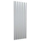 Vidaxl dakpanelen 12 st 100x36 cm gepoedercoat staal zilverkleurig