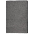 Vidaxl buitenkleed platgeweven 120x170 cm grijs