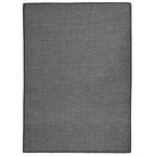 Vidaxl buitenkleed platgeweven 200x280 cm grijs
