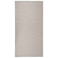 Vidaxl buitenkleed platgeweven 100x200 cm lichtgrijs