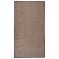 Vidaxl buitenkleed platgeweven 80x150 cm bruin