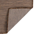 Vidaxl buitenkleed platgeweven 80x150 cm bruin