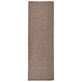 Vidaxl buitenkleed platgeweven 80x250 cm bruin