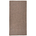 Vidaxl buitenkleed platgeweven 100x200 cm bruin