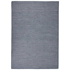 Vidaxl buitenkleed platgeweven 160x230 cm blauw