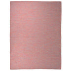 Vidaxl buitenkleed platgeweven 120x170 cm rood