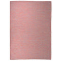 Vidaxl buitenkleed platgeweven 140x200 cm rood