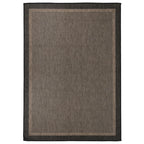 Vidaxl buitenkleed platgeweven 140x200 cm donkerbruin