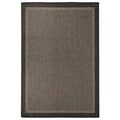 Vidaxl buitenkleed platgeweven 160x230 cm donkerbruin
