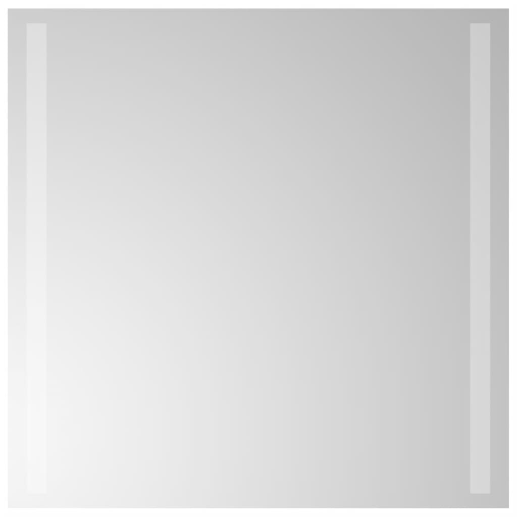 Vidaxl badkamerspiegel led 50x50 cm