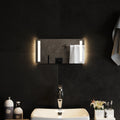 Vidaxl badkamerspiegel led 40x20 cm