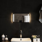 Vidaxl badkamerspiegel led 40x20 cm