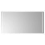Vidaxl badkamerspiegel led 80x40 cm