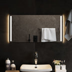 Vidaxl badkamerspiegel led 80x40 cm
