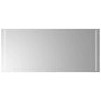Vidaxl badkamerspiegel led 90x40 cm