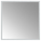 Vidaxl badkamerspiegel led 50x50 cm