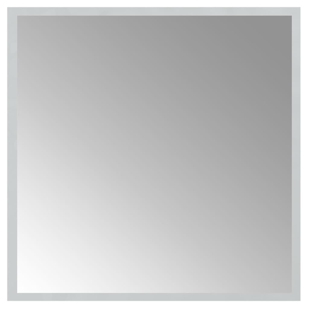 Vidaxl badkamerspiegel led 50x50 cm