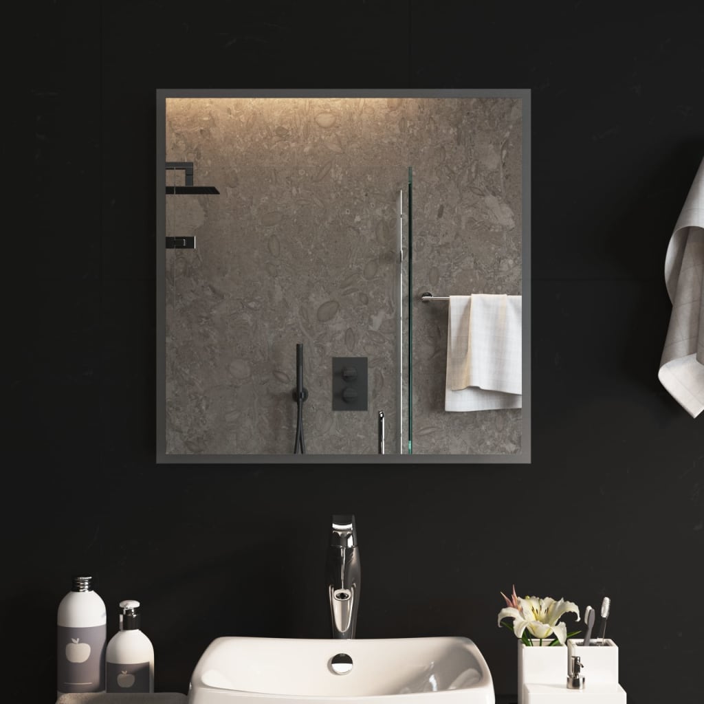 Vidaxl badkamerspiegel led 60x60 cm