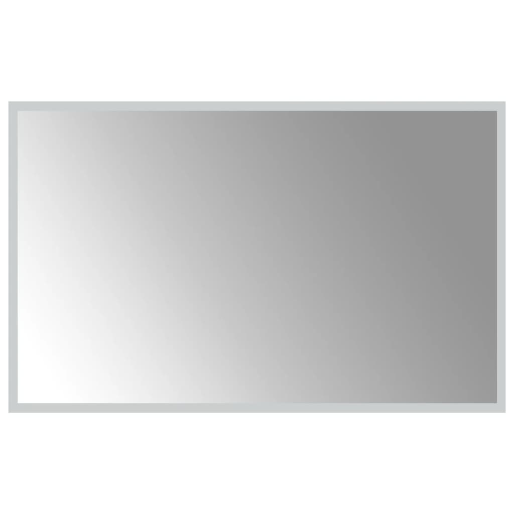 Vidaxl badkamerspiegel led 80x50 cm