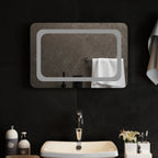 Vidaxl badkamerspiegel led 60x40 cm