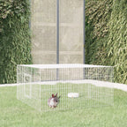 Vidaxl konijnenkooi 110x110x55 cm gegalvaniseerd ijzer